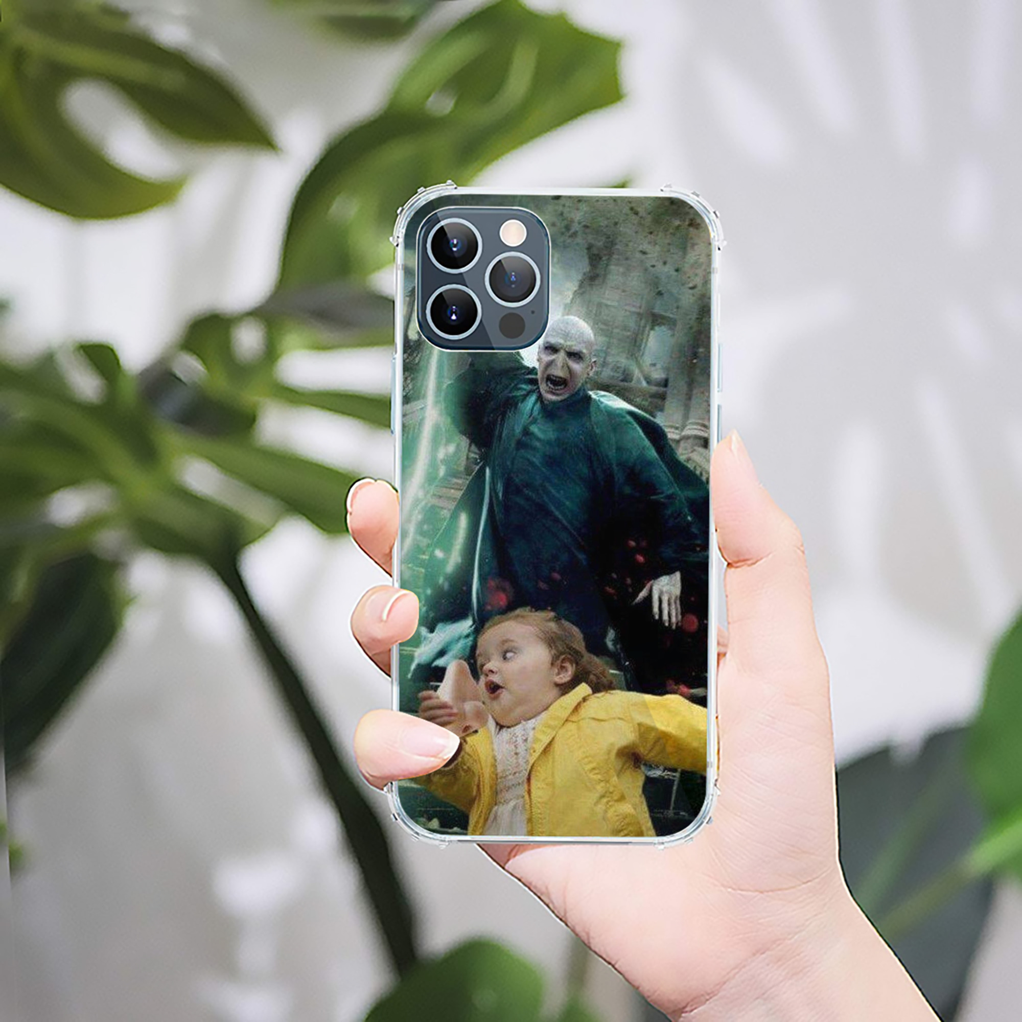 （画像用） Harry Potter ハリー・ポッターシリーズ 【iPhone 12シリーズ対応】透明スマホケース（クリアソフトケース）